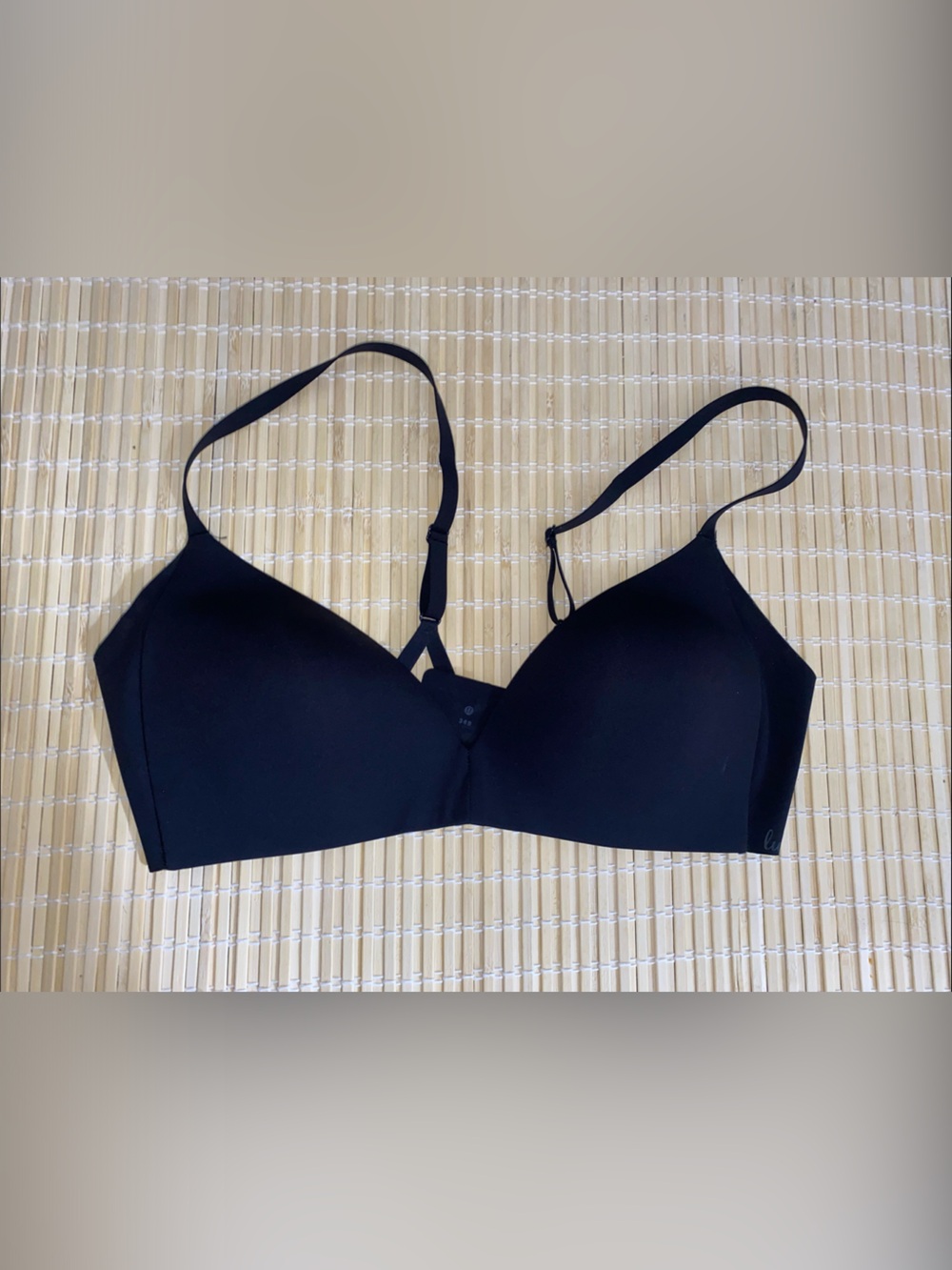 lululemon athletica Black Seamless Everyday Bra